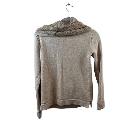 J. Crew Tan Turtleneck Sweater W/Pocket Size XS - Picture 2 of 5